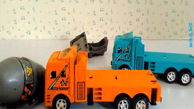 大卡车玩具儿童玩具视频大卡车-亲子-玩具视频