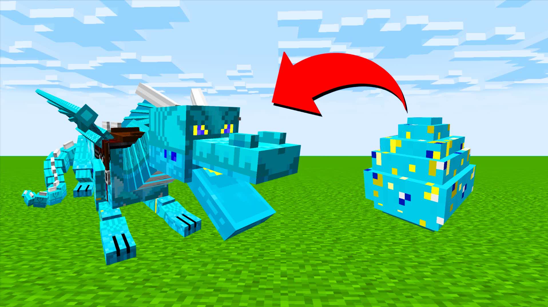 我的世界mc│孵化以太龙,木鱼成为了一个合格的驯龙高手!