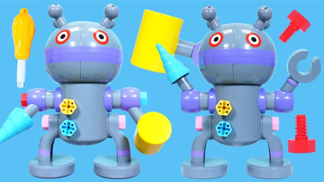 面包超人的机器人拼装玩具!-少儿片花-在线观看-高清下载-风行视频