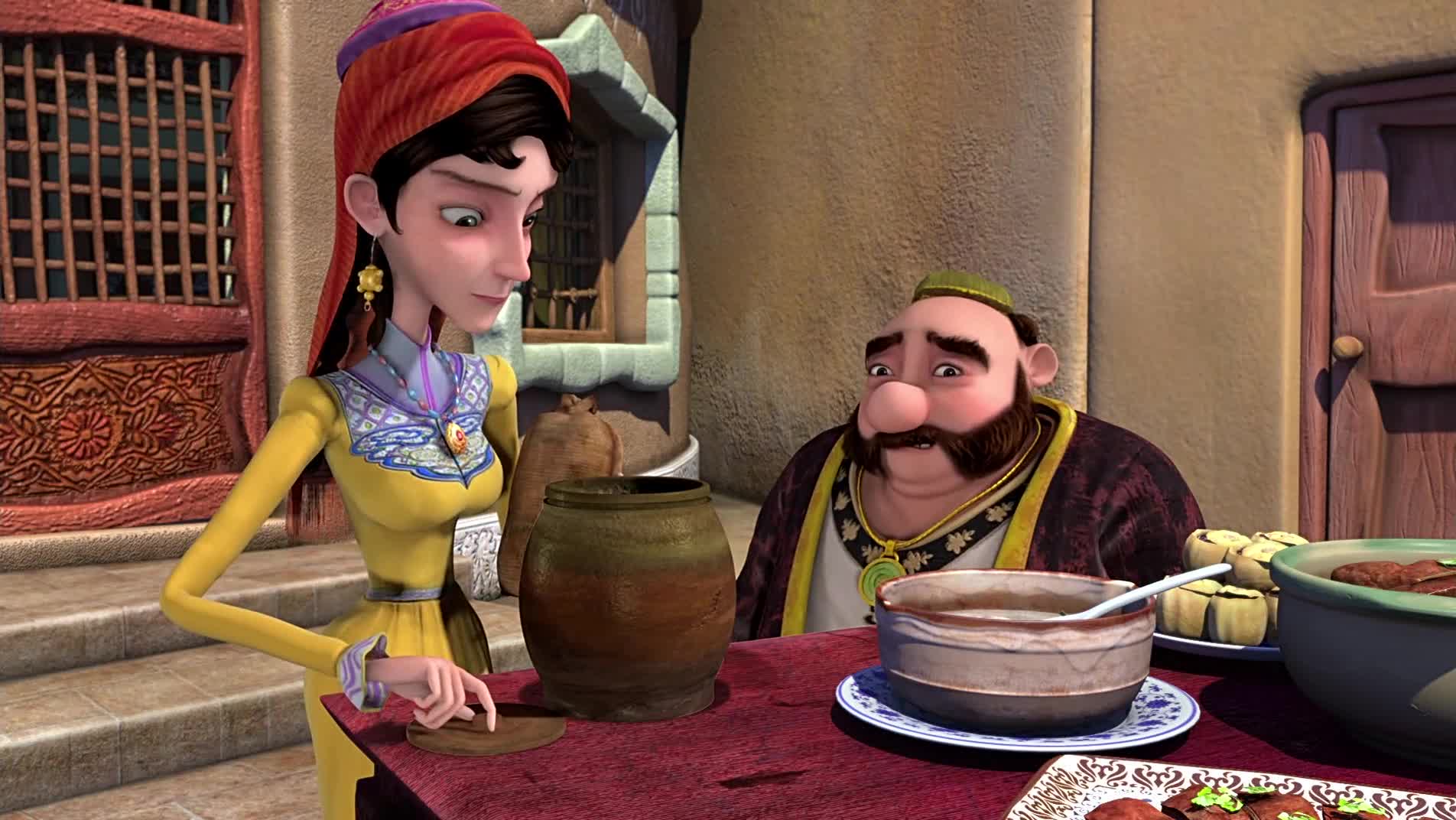 《少年阿凡提4》第17集:沙比尔的罐子